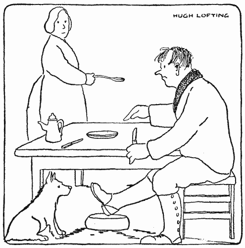 "Telling his wife that I had saved the day"