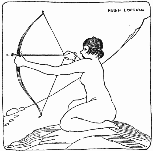 "'About her right wrist she wore a bracelet of beads'"