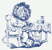 Lion with the gout