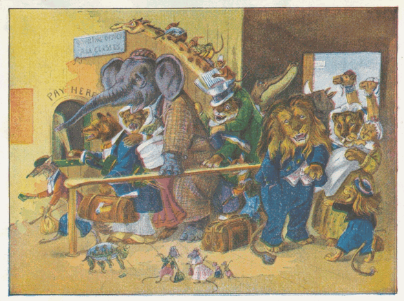 FOR EVERYONE'S BUMPING, PUSHING AND BAWLING.