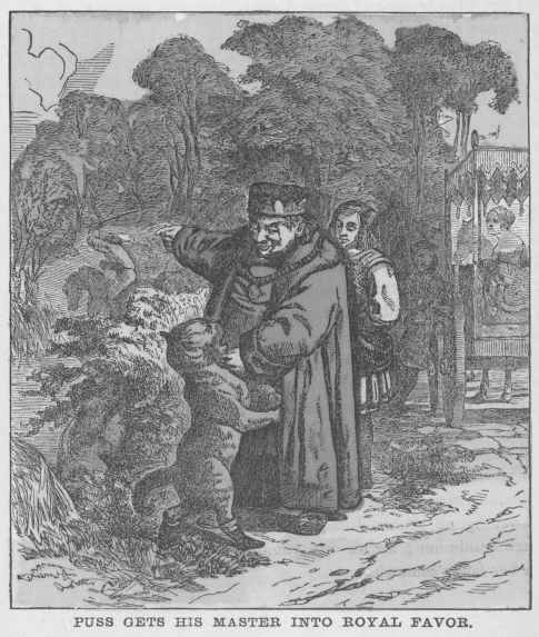 Puss gets his Master into Royal favor.