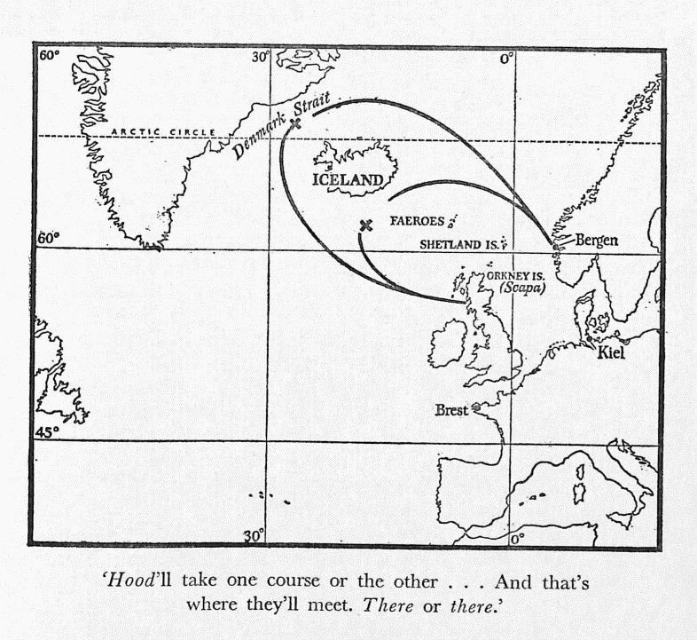 'Hood'll take one course or the other ... And that's where they'll meet.  There or there.'
