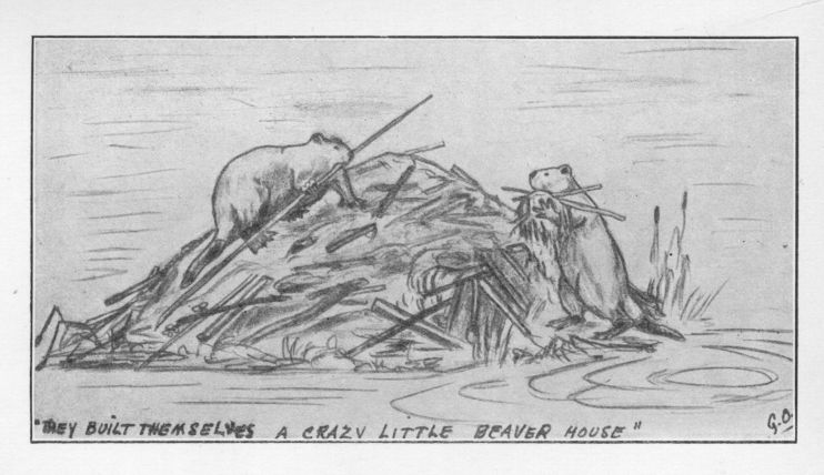 They built themselves a crazy little Beaver House