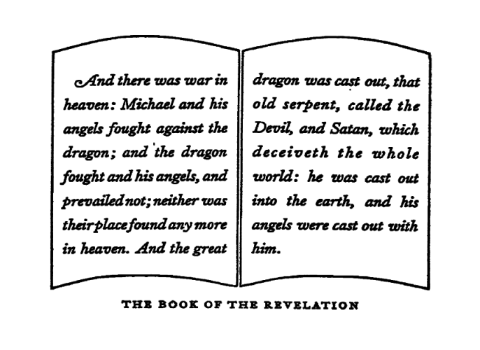 And there was war in heaven...