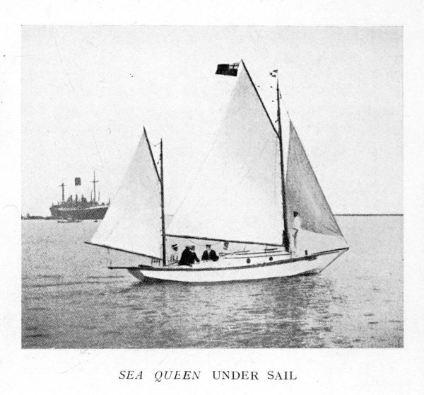 <I>SEA QUEEN</I> UNDER SAIL