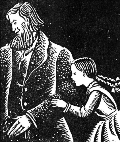 PUT HER TONGUE TO A LITTLE SNOW